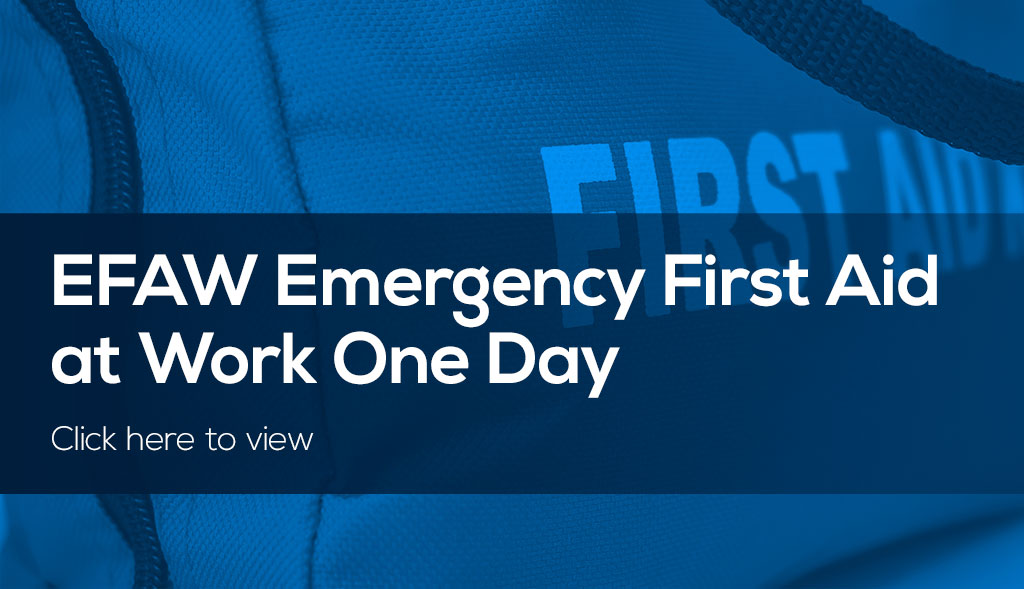 EFAW Emergency First Aid at Work one day